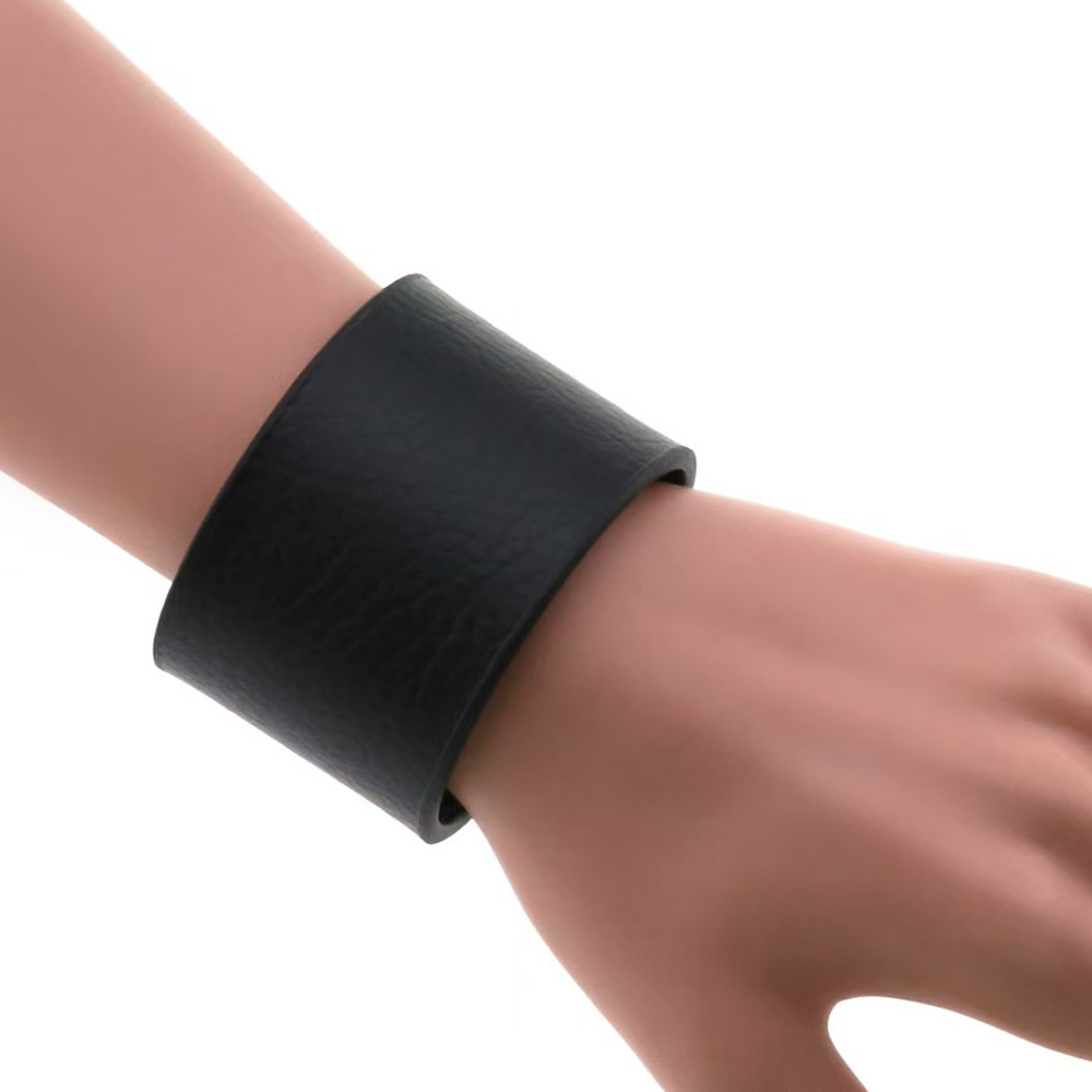 Men'S Accessories In The 80S - パンクソリッドカラーシンプルな男性と女性のための80年代ブレスレット、調節可能なロックPUレザー製ジュエリー、ハロウィンアクセサリー、ヒップホップブレスレット