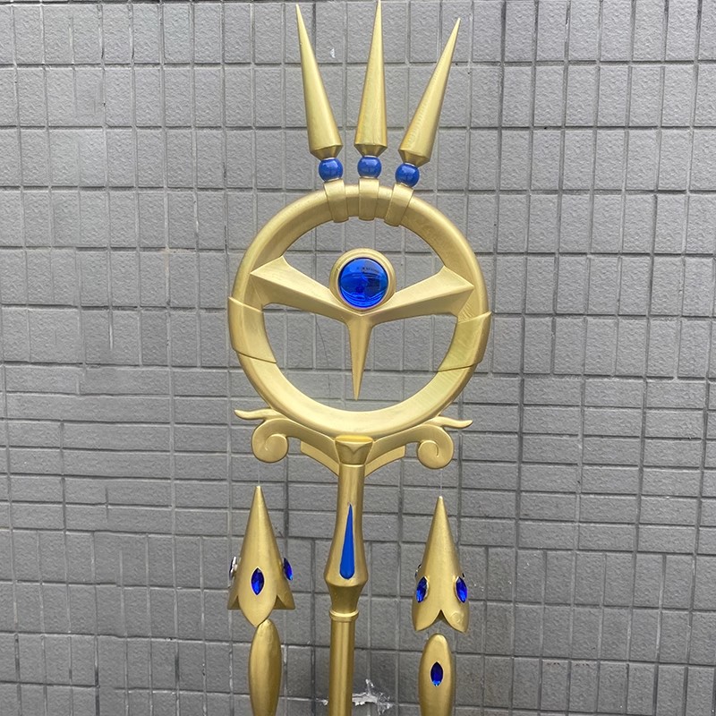 Men Accessories For Party - モニカエベレットコスプレアニメサイレントウィッチモニックコスプレスタッフ小道具 158 センチメートル 2026 ハロウィンパーティー小道具アクセサリー女性男性