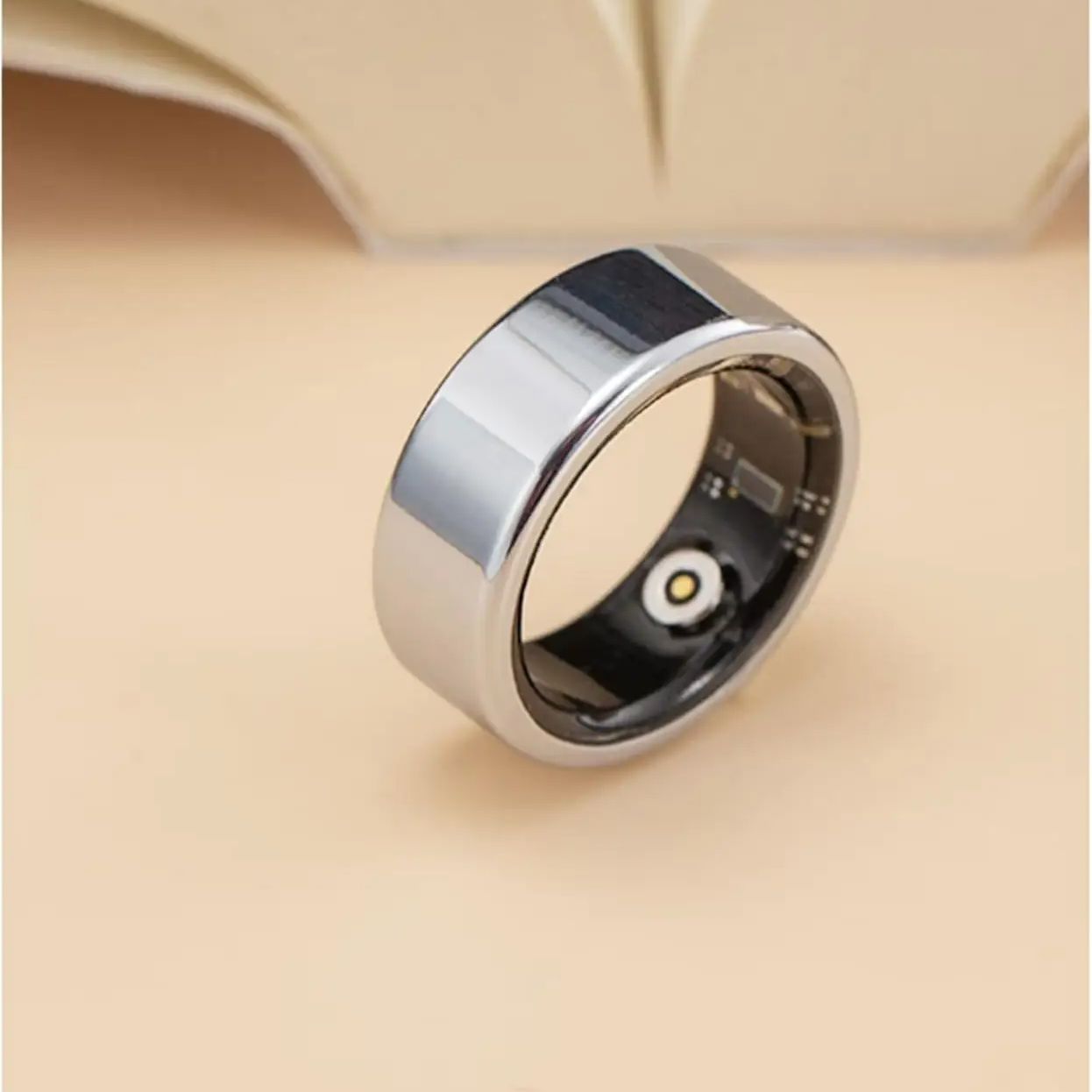 Men Accessories Ring - スタイリッシュなメンズスマートスポーツリング | 電子スマートリング、男性用アクセサリー、健康のための携帯電話と連動するスポーツ電子機器