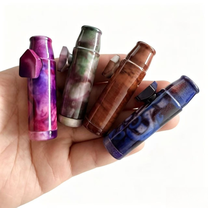 Men'S Mens Accessories - 4 個 8 個アルミ合金ファッション嗅ぎタバコ瓶金属嗅ぎタバコパイプチューブポータブルさまざまな色喫煙パイプアクセサリー男性ギフト