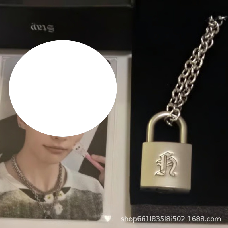 Men Accessories Style - Ashionable クリエイティブメタルロックネックレス黄玄晨と同じスタイルの新しいパンクネックレス男性女性ジュエリーファンギフト