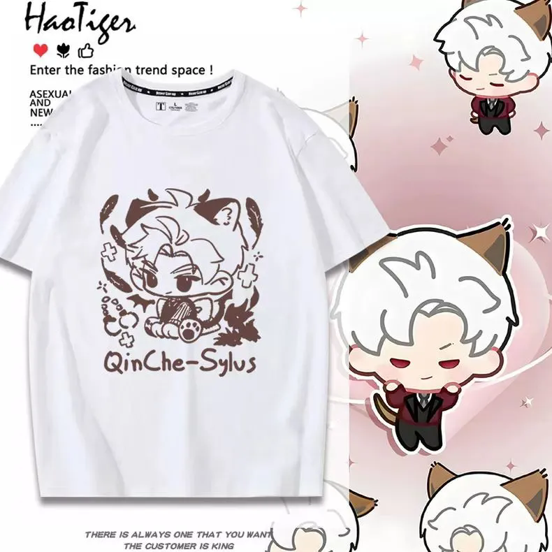 Men Accessories To Gift - 愛とディープスペース シラス半袖 Tシャツ ゲーム夏男性女性トップファッション漫画プリントカジュアル誕生日ギフト