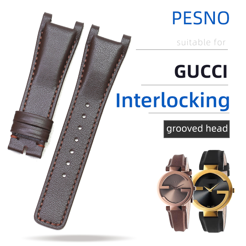 Men'S Accessories Gucci - 非カーフレザーウォッチバンド,gucci互換アクセサリー,ピックアップ133.5, 133.3, 133.2,トップ層,16mm, 20mm, 22mm