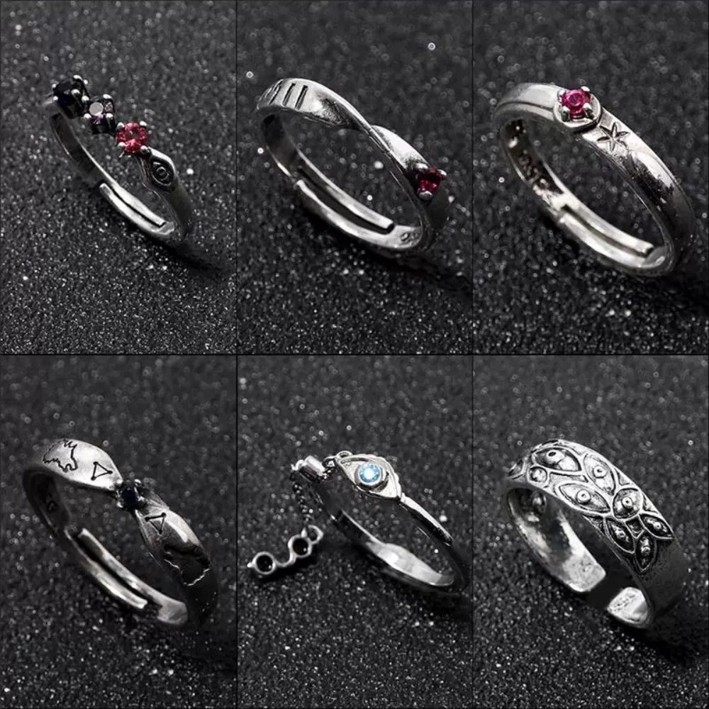 アニメ JJK リング Yuta Okkotsu コスプレ男 - Men Accessories Ring のレビューと価格