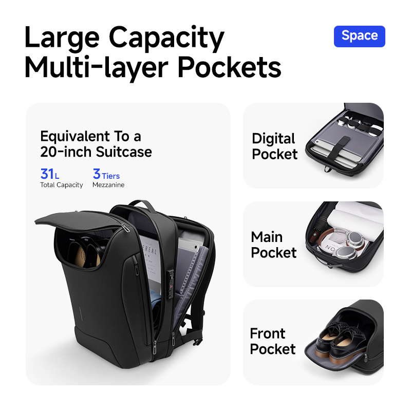 MARK RYDEN 31L スマートメンズバックパック T - Men'S Accessories Backpack のレビューと価格