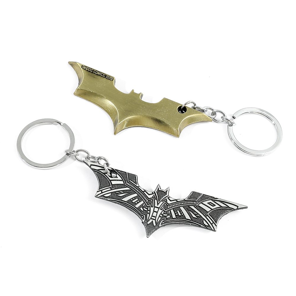 バットペンダントキーホルダーおもちゃスーパーヒーロー映画ジュ - Men Accessories Ring のレビューと価格