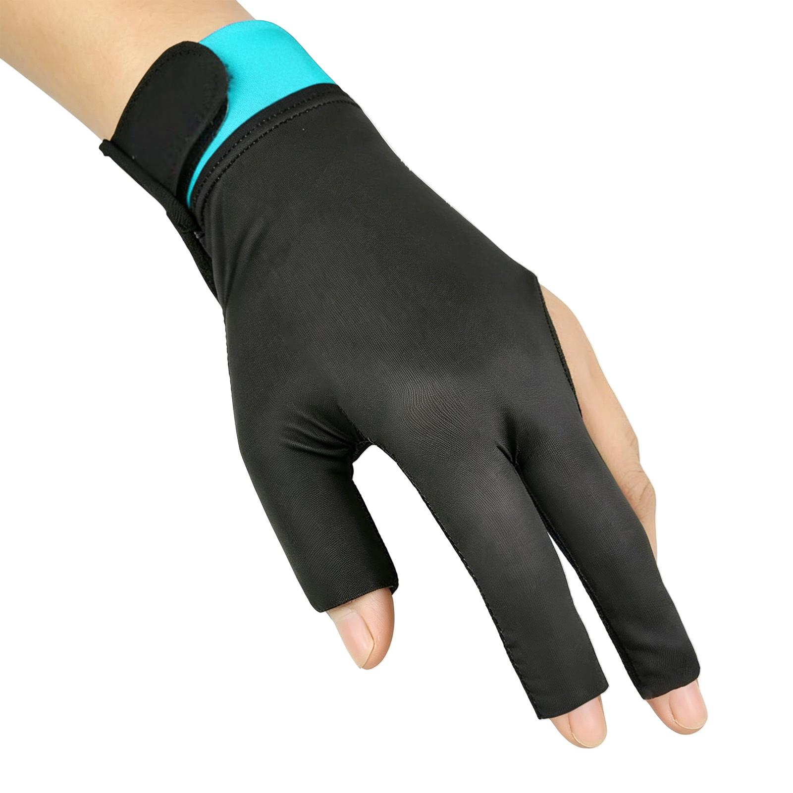 プールグローブ 左手用 3本指 左手用 速乾性 ビリヤードア - Men Accessories For Hand のレビューと価格