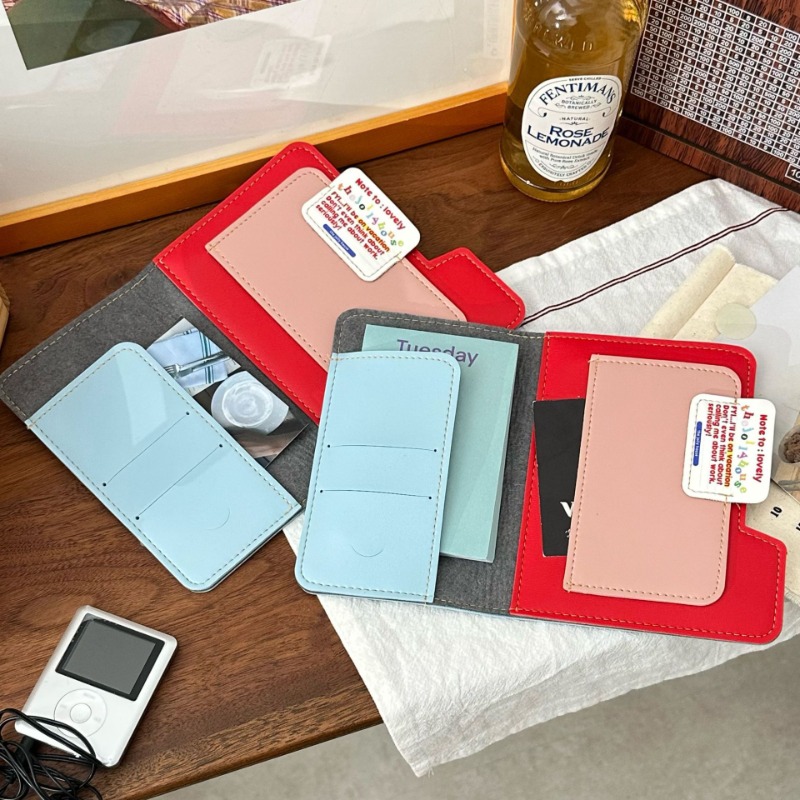 Ins カラーブロック パスポートホルダー 多機能 トラベル - Travel Organizer Men のレビューと価格