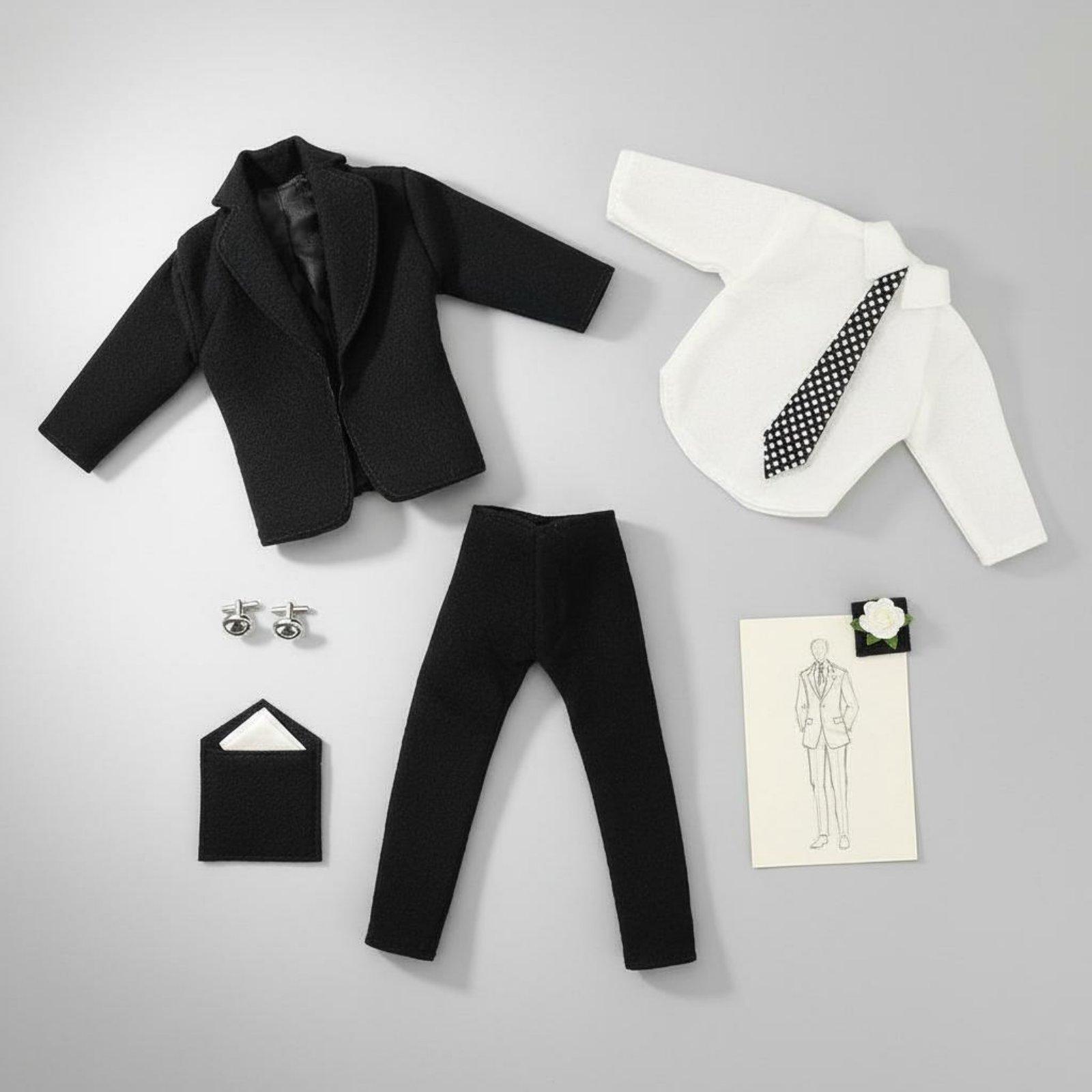 クラシックなメンズスーツ人形服 30cm フォーマルスタイル - Men Accessories Style のレビューと価格