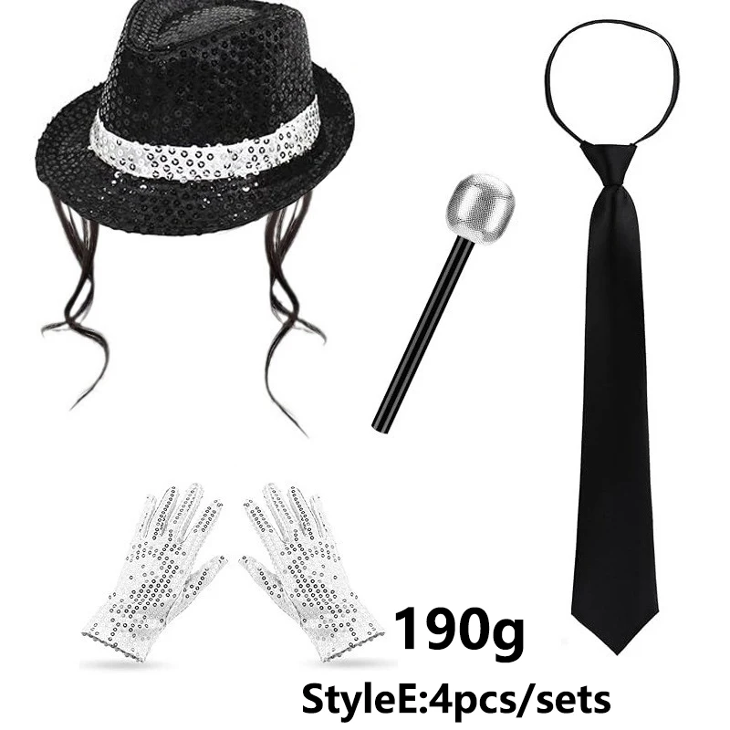 ボーイズメンズ 80年代ディスココスチューム マイケル・ジャ - Men'S Accessories In The 80S のレビューと価格