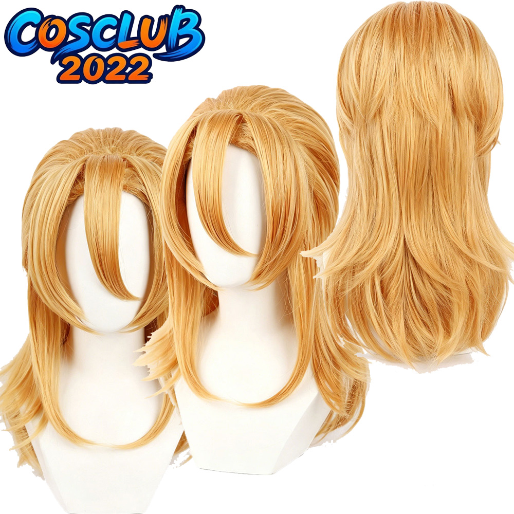ディエゴ・ブランドウィッグコスプレウィッグアニメジョジョロー - Men Accessories For Party のレビューと価格