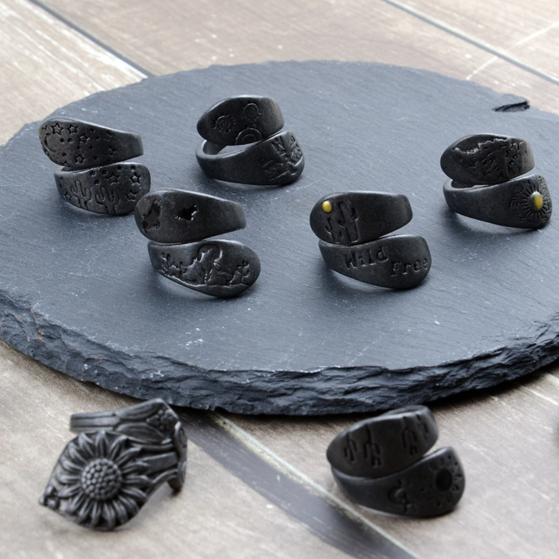 DIYアクセサリー Amazon越境販売 レトロ メンズ＆レ - Men Accessories Ring のレビューと価格