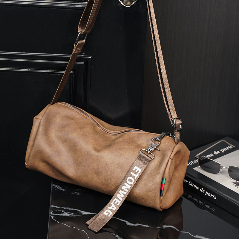 男性と女性のための厚みのある丸いバレル型のクロスボディバッグ - Men'S Accessories Backpack のレビューと価格
