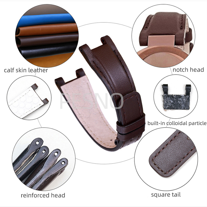 非カーフレザーウォッチバンド,gucci互換アクセサリー,ピ - Men'S Accessories Gucci のレビューと価格