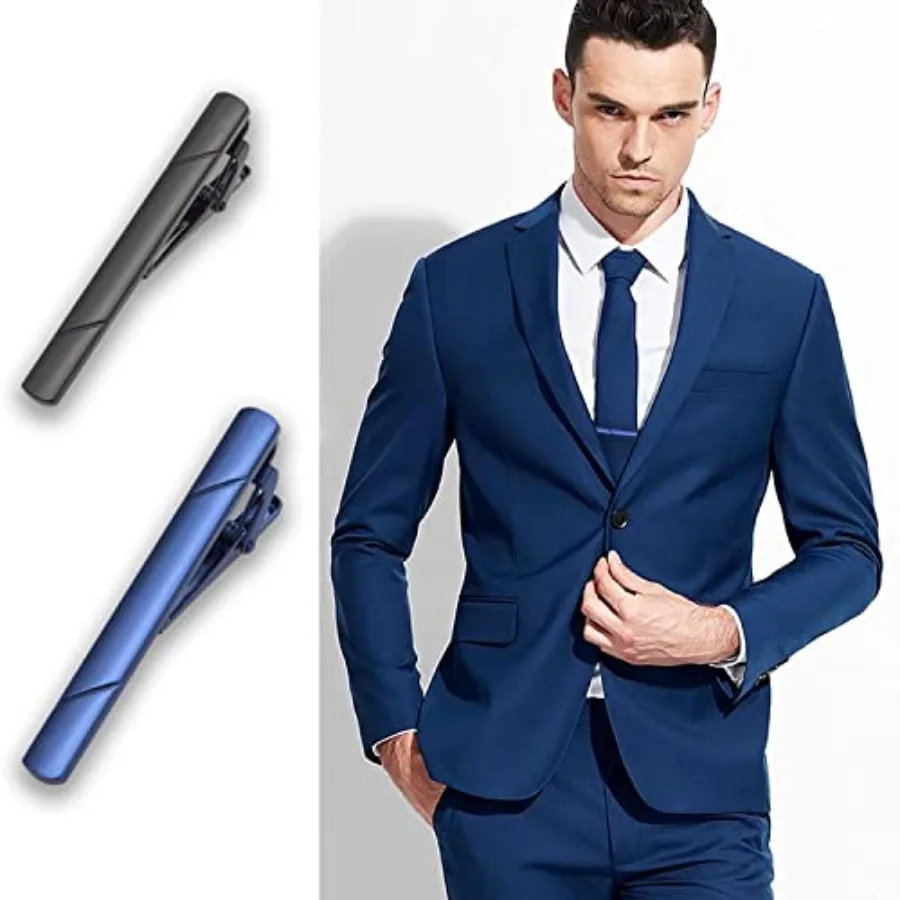 4 個のネクタイクリップ男性用ネクタイバーギフトボックス付き - Men Accessories To Gift のレビューと価格