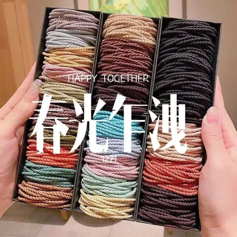 100個入り スリムヘアロープ 女性男性用 高弾性 快適フィ - Men Accessories Ring のレビューと価格
