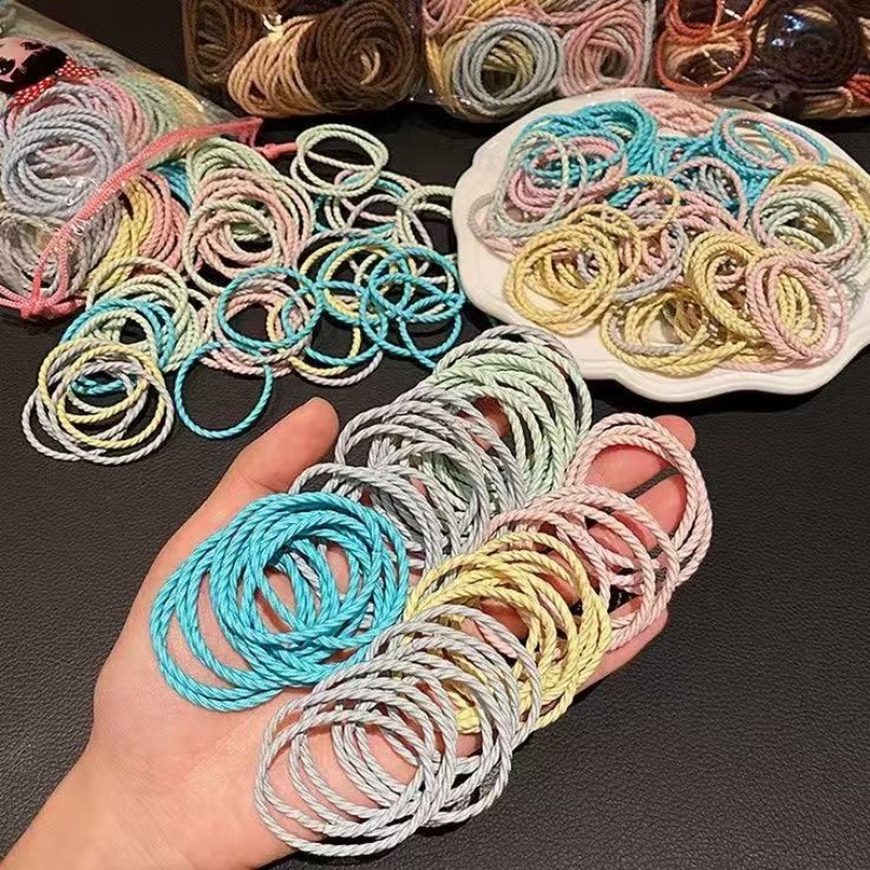 100個入り スリムヘアロープ 女性男性用 高弾性 快適フィ - Men Accessories Ring のレビューと価格